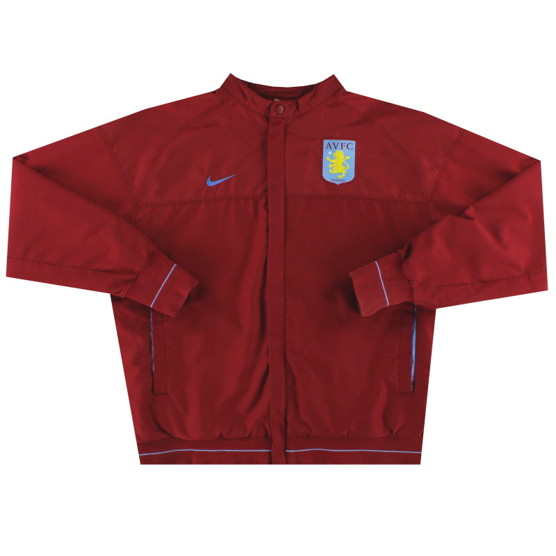 2008-09 Aston Villa Nike Track Jacket L Jacket