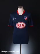2008-09 Atletico Madrid Away Shirt M Football Shirt