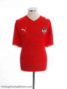 2008-09 Austria Signed Home Shirt L Football Shirt