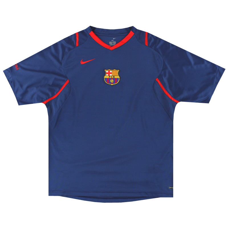 2008-09 Barcelona Nike Training Shirt L Training Shirt