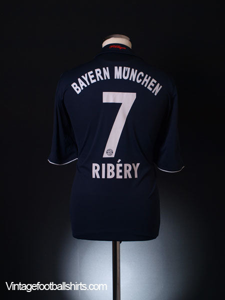 2008-09 Bayern Munich Away Shirt Ribery #7 *Mint* L Football Shirt