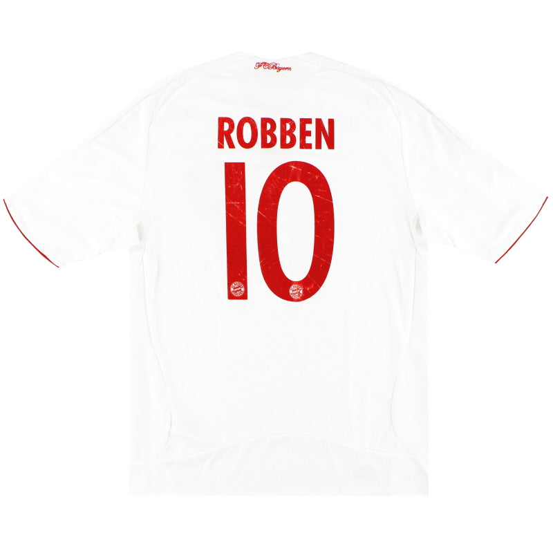 2008-09 Bayern Munich CL adidas Third Shirt Robben #10 M Football Shirt