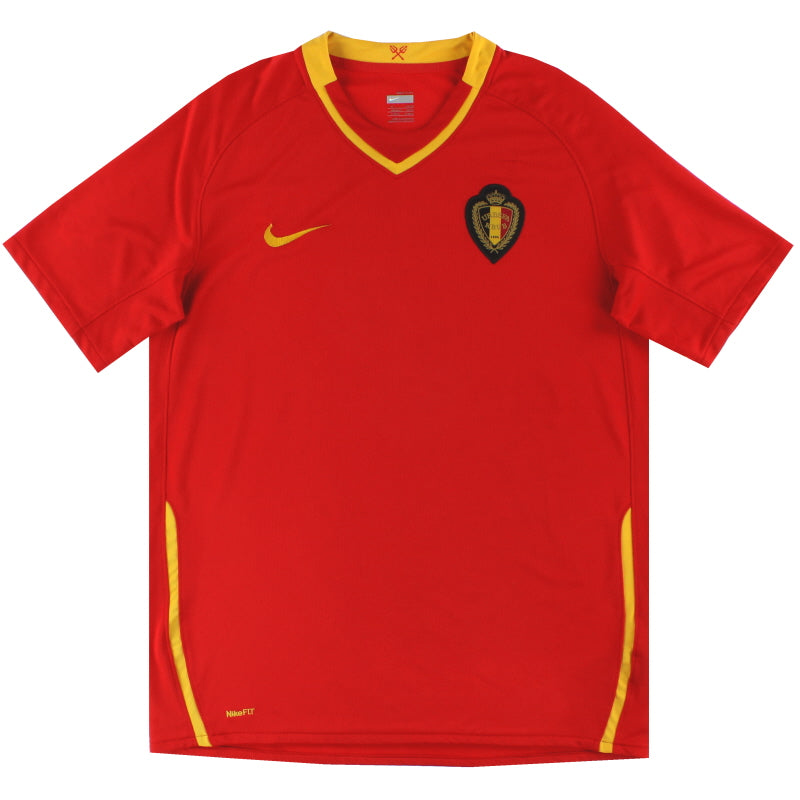 2008-09 Belgium Nike Home Shirt M Football Shirt