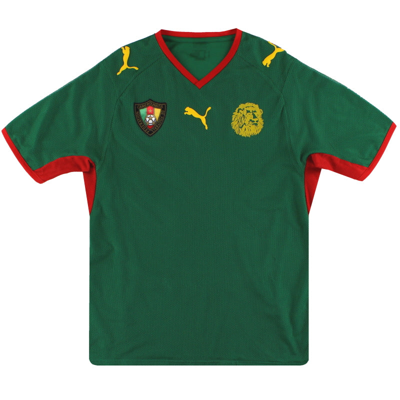 2008-09 Cameroon Puma Home Shirt M Football Shirt
