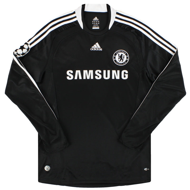 2008-09 Chelsea adidas CL Away Shirt L/S *As New* L Football Shirt