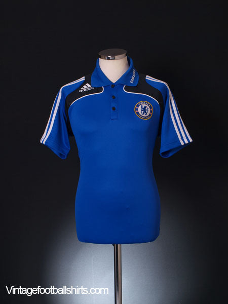 2008-09 Chelsea adidas Polo Shirt M Polo Shirt