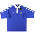 2008-09 Chelsea adidas Polo Shirt L/S *BNIB* XL Polo Shirt