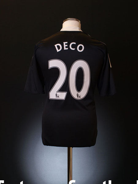 2008-09 Chelsea Away Shirt Deco #20 S Football Shirt