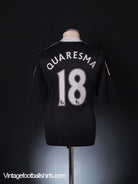 2008-09 Chelsea Away Shirt Quaresma #18 L Football Shirt