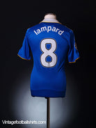 2008-09 Chelsea CL Home Shirt Lampard #8 S Football Shirt