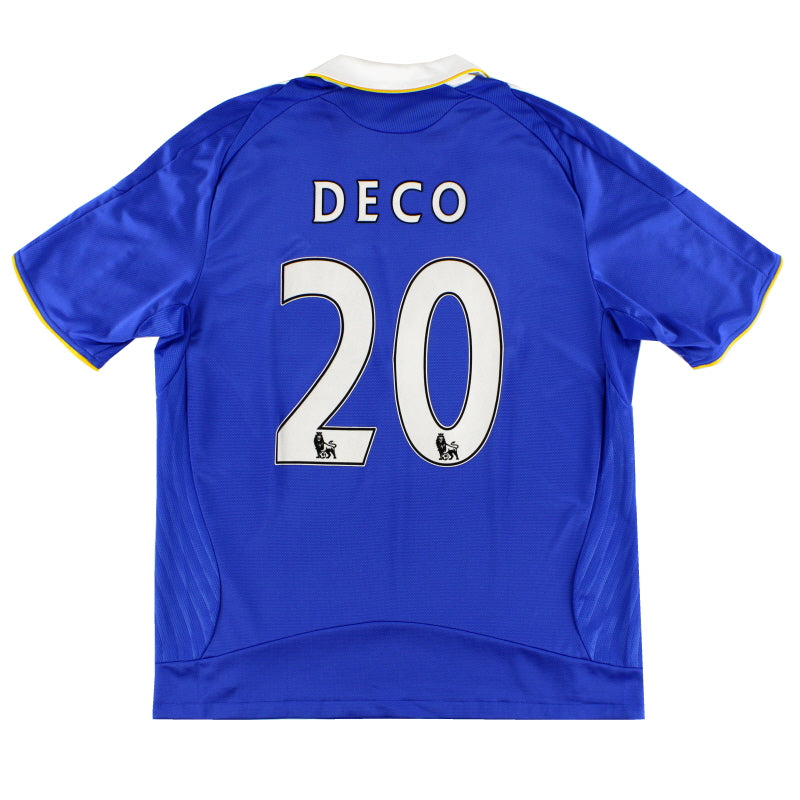 2008-09 Chelsea Home Shirt Deco #20 XL Football Shirt