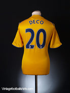 2008-09 Chelsea Third Shirt Deco #20 M Football Shirt