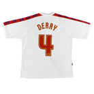 2008-09 Crystal Palace Home Shirt Derry #4 M Football Shirt