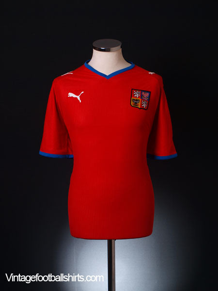 2008-09 Czech Republic Home Shirt L Football Shirt