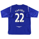 2008-09 Everton Home Shirt Yakubu #22 L/S XL Football Shirt