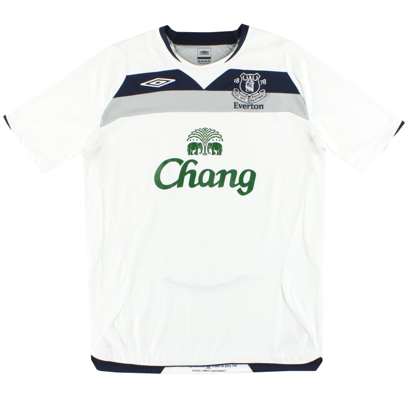 2008-09 Everton Umbro Away Shirt *Mint* L Football Shirt
