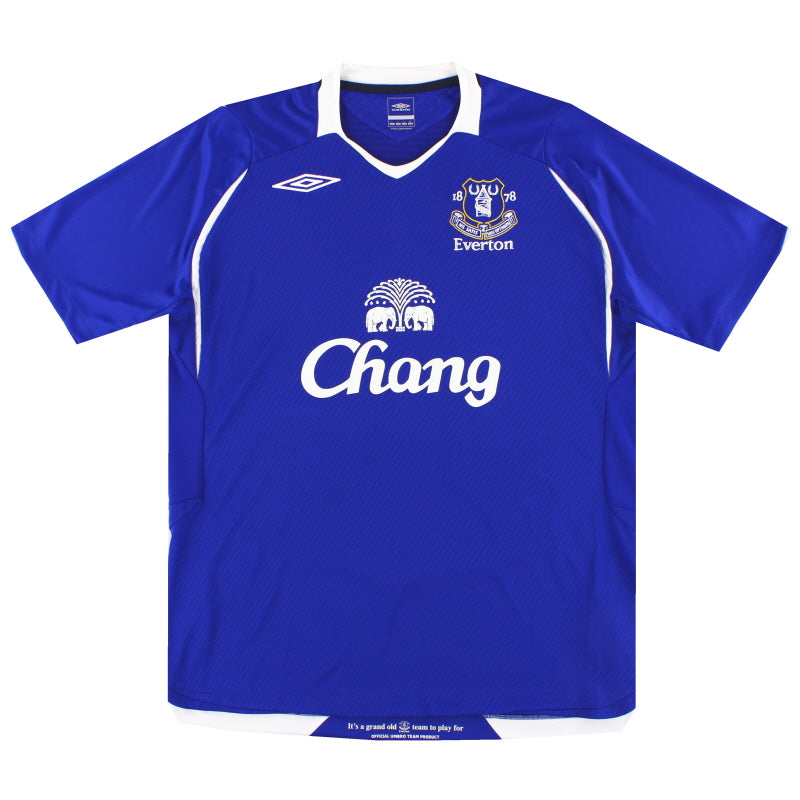2008-09 Everton Umbro Home Shirt S Football Shirt