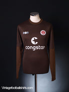 2008-09 FC St. Pauli Home Shirt L/S L Football Shirt