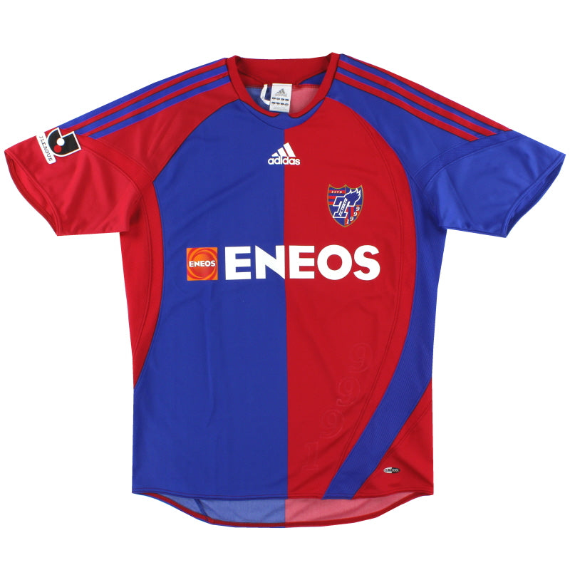 2008-09 FC Tokyo adidas Home Shirt M Football Shirt