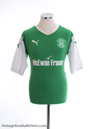 2010-11 Hibernian Home Shirt M Football Shirt