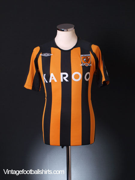 2008-09 Hull City Home Shirt L Football Shirt