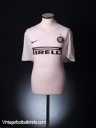 2008-09 Inter Milan Away Shirt XL Football Shirt