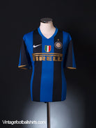 2008-09 Inter Milan Home Shirt XL Football Shirt