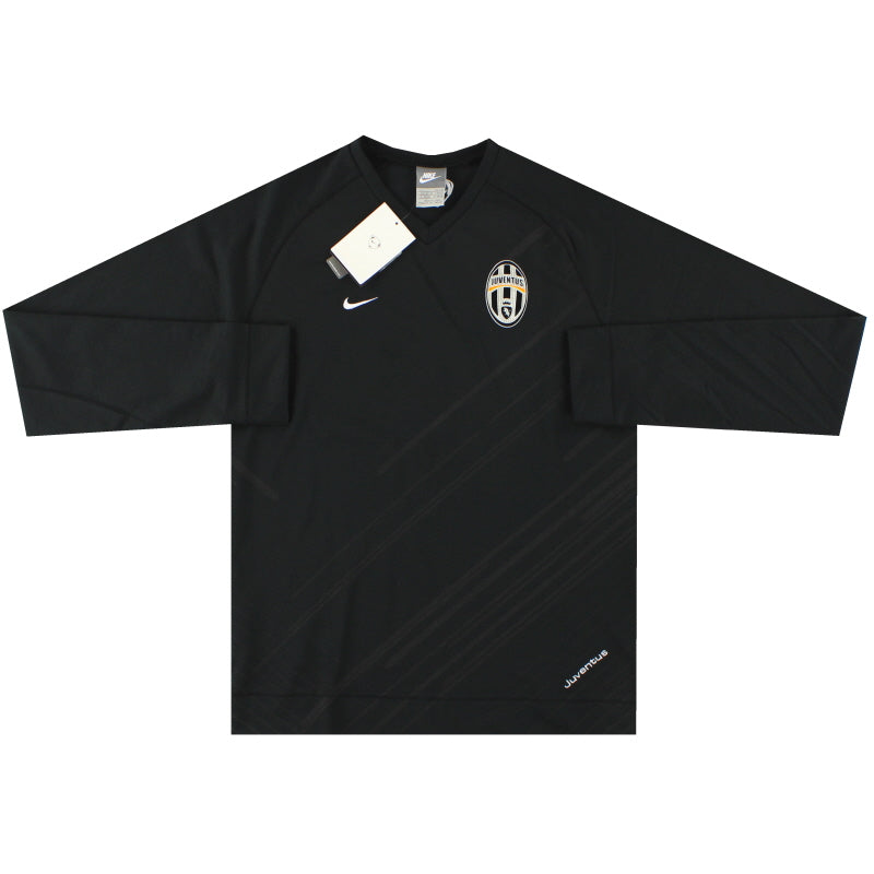 Nike Juventus 長袖シャツ ブラック 2008-09 Juventus Nike Tee L/S *BNIB* XL 238041-010 | Vintage