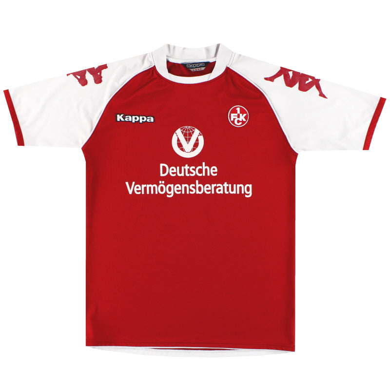 2008-09 Kaiserslautern Kappa Home Shirt L Football Shirt