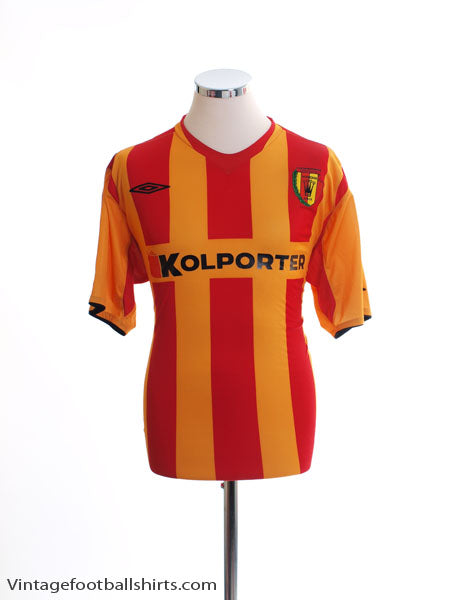 2008-09 Korona Kielce Home Shirt L Football Shirt