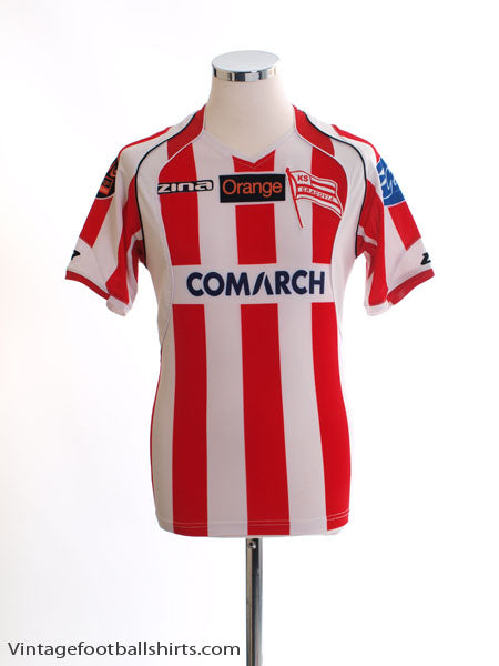 2008-09 KS Cracovia Home Shirt S Football Shirt