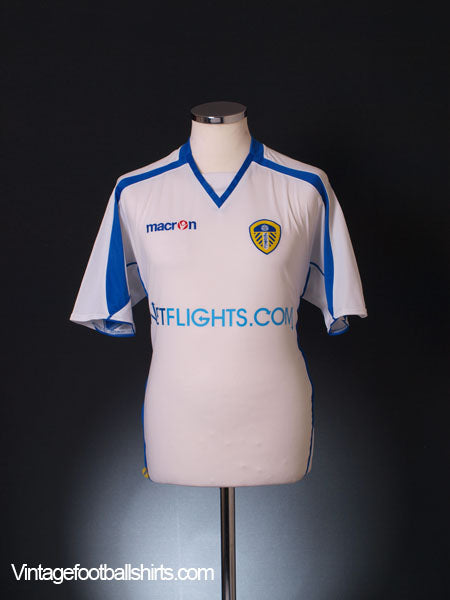 2008-09 Leeds Home Shirt S Football Shirt