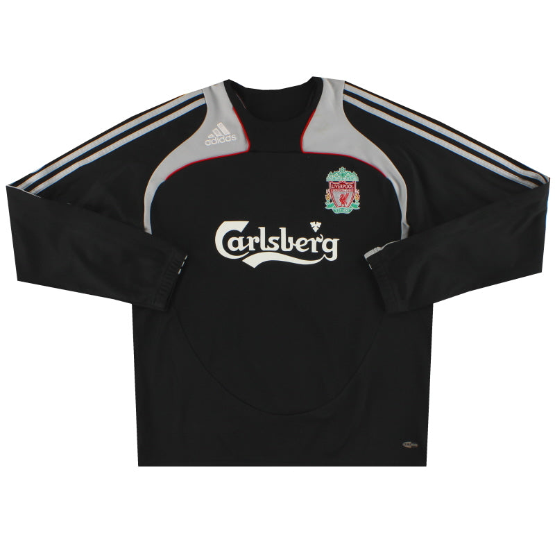 2008-09 Liverpool adidas Climawarm Sweatshirt L Sweatshirt