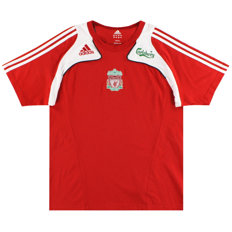 2008-09 Liverpool adidas Leisure Tee L T-Shirt