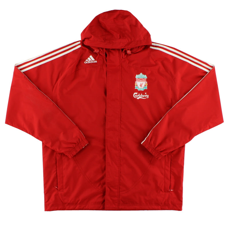 2008-09 Liverpool adidas Rain Jacket *Mint* XL Jacket