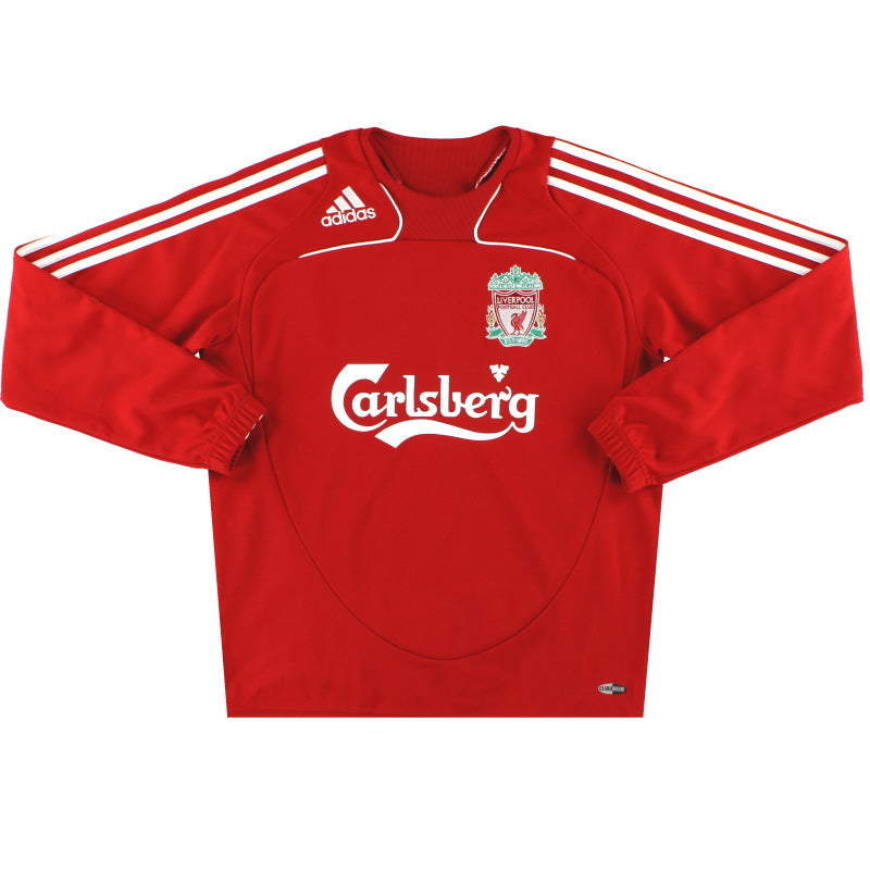 2008-09 Liverpool adidas Sweatshirt L Sweatshirt