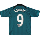 2008-09 Liverpool adidas Thrid Shirt Torres #9 M.Boys Football Shirt