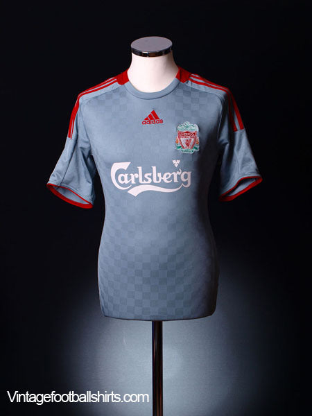 2008-09 Liverpool Away Shirt M | Vintage Football Shirts