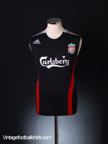 2008-09 Liverpool Player Issue Training Vest L Vest