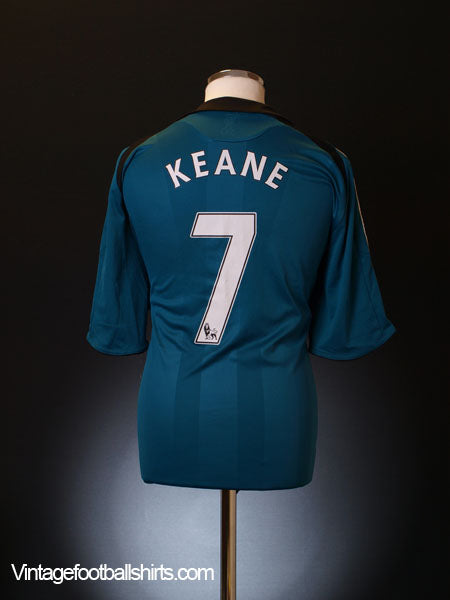 2008-09 Liverpool Third Shirt Keane #7 XL Football Shirt