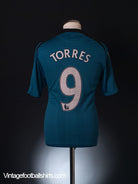 2008-09 Liverpool Third Shirt Torres #9 M Football Shirt