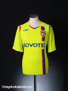 2008-09 Lyon European Shirt L Football Shirt