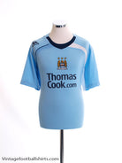 2008-09 Manchester City Home Shirt XL Football Shirt
