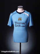 2008-09 Manchester City Home Shirt M Football Shirt