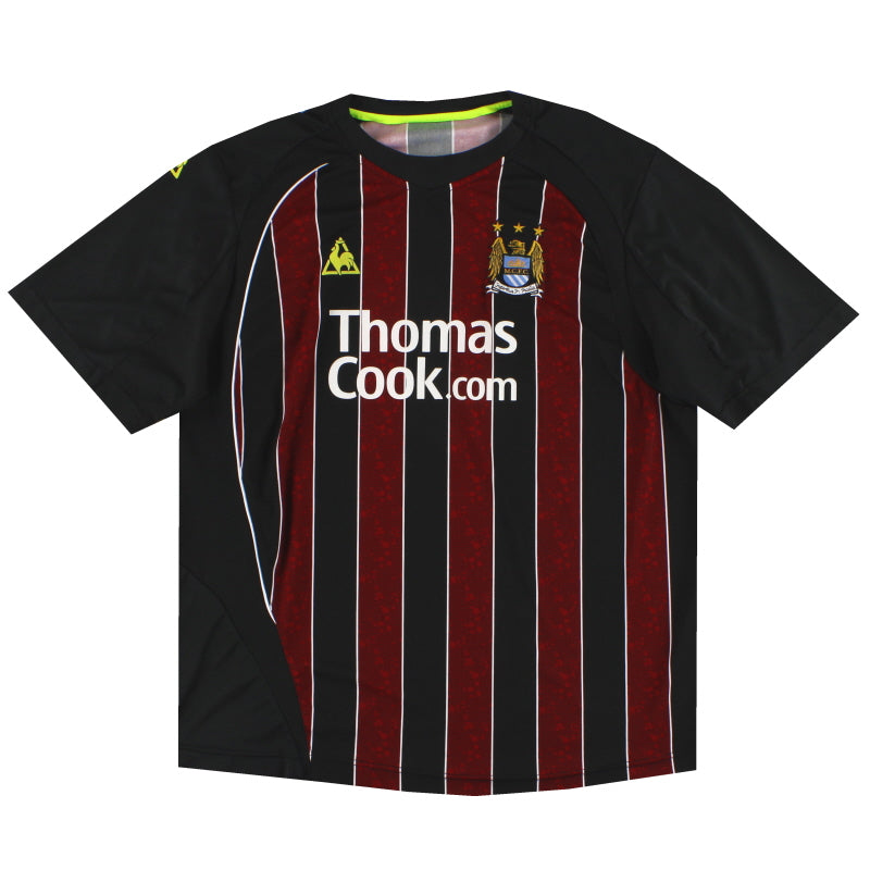 2008-09 Manchester City Le Coq Sportif Away Shirt L Football Shirt