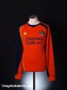 2008-09 Manchester City Third Shirt L/S L Football Shirt