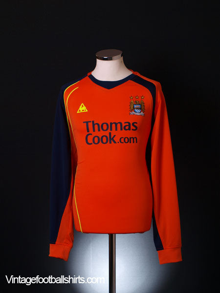 2008-09 Manchester City Third Shirt L/S L Football Shirt