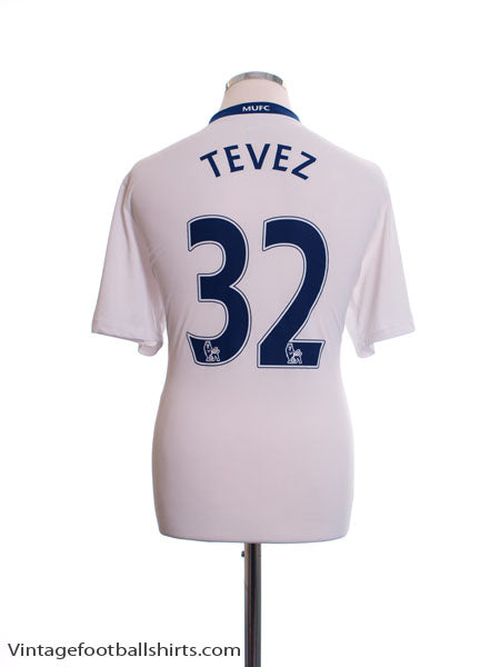 2008 09 Manchester United Away Shirt Tevez #32 L