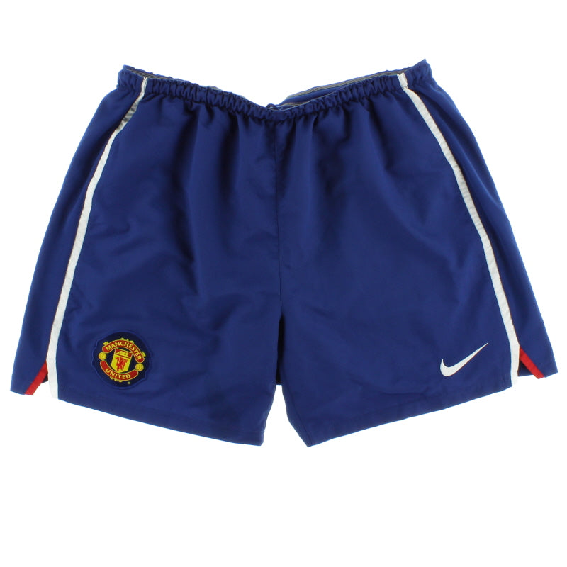 2008-09 Manchester United Nike Away Shorts XL Football Shorts