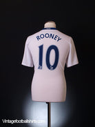 2008-09 Manchester United Away Shirt Rooney #10 M Football Shirt